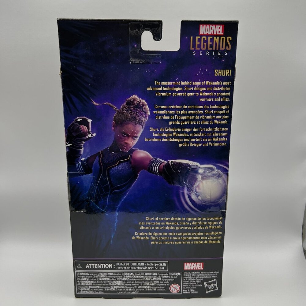 Marvel Legends Black Panther Legacy Collection Shuri Action Figure With Accessor - Picture 2 of 2